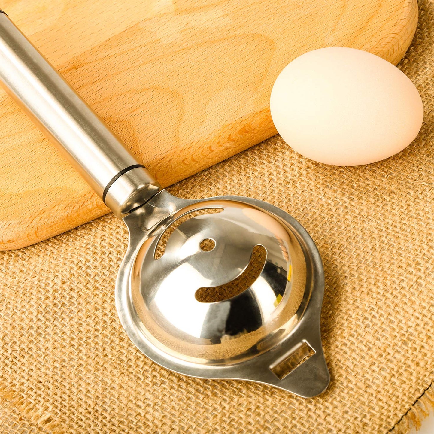 Premium Stainless Steel Egg Separator Tool (1 Pc)