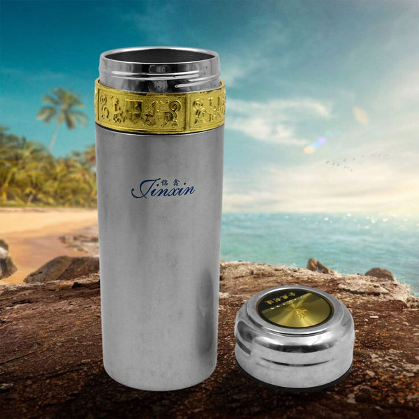 Stainless Steel Water Bottle (350ml, Hot & Cold Use)