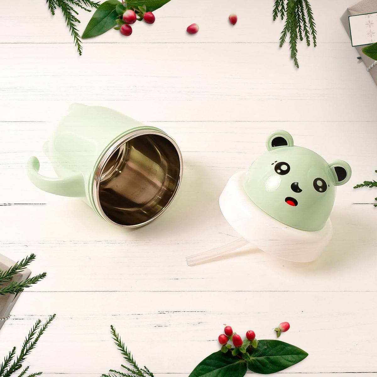 Apex Sipper Baby Cup Training Cup With Handles  Spill Proof  Leak Proof (300 Ml Approx) HP DD