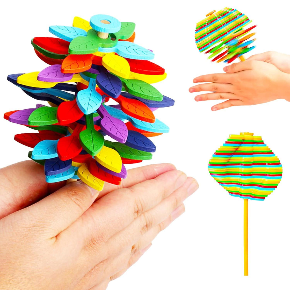 Spin Flower Candy Rotating  Spinning Toy (1 Pc) HP DD