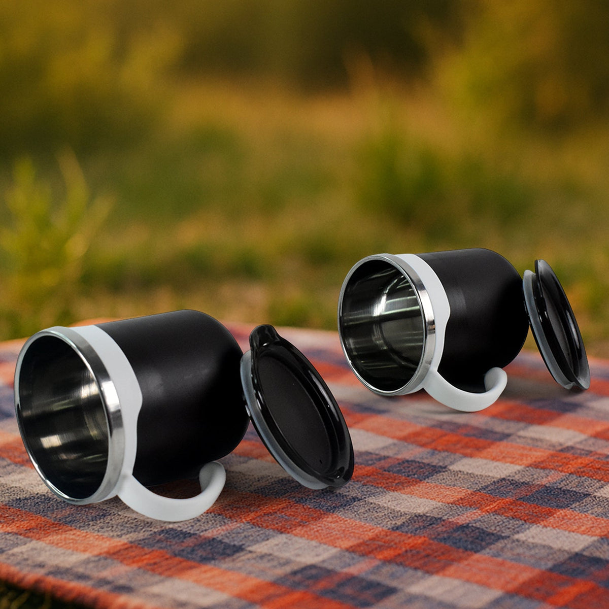 2 Pcs Premium Mocha Mug Set 250 Ml HP DD