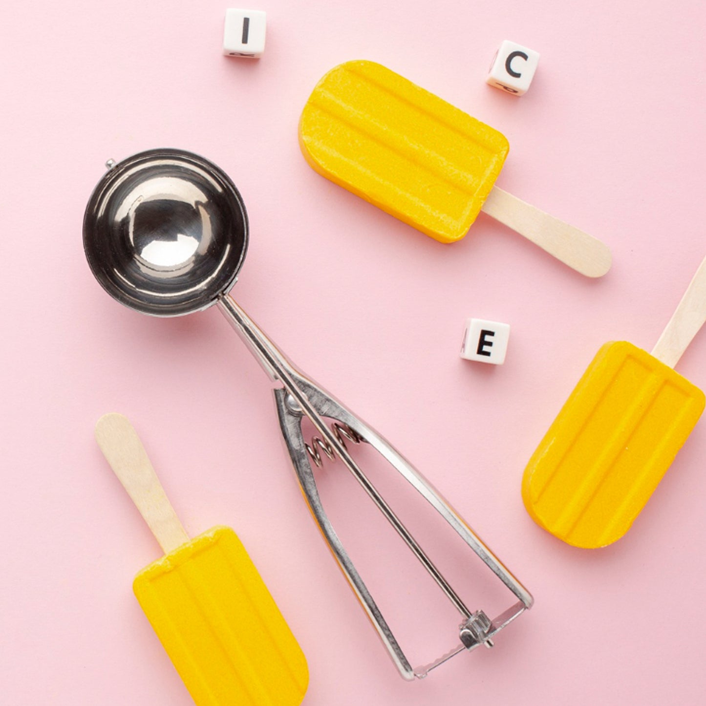 Premium Stainless Steel Ice Cream Scoop With Trigger Release Approx 70 Ml Capacity -(1 Pc)