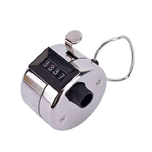 4 Digits Hand Held Tally Counter Numbers Clicker HP DD