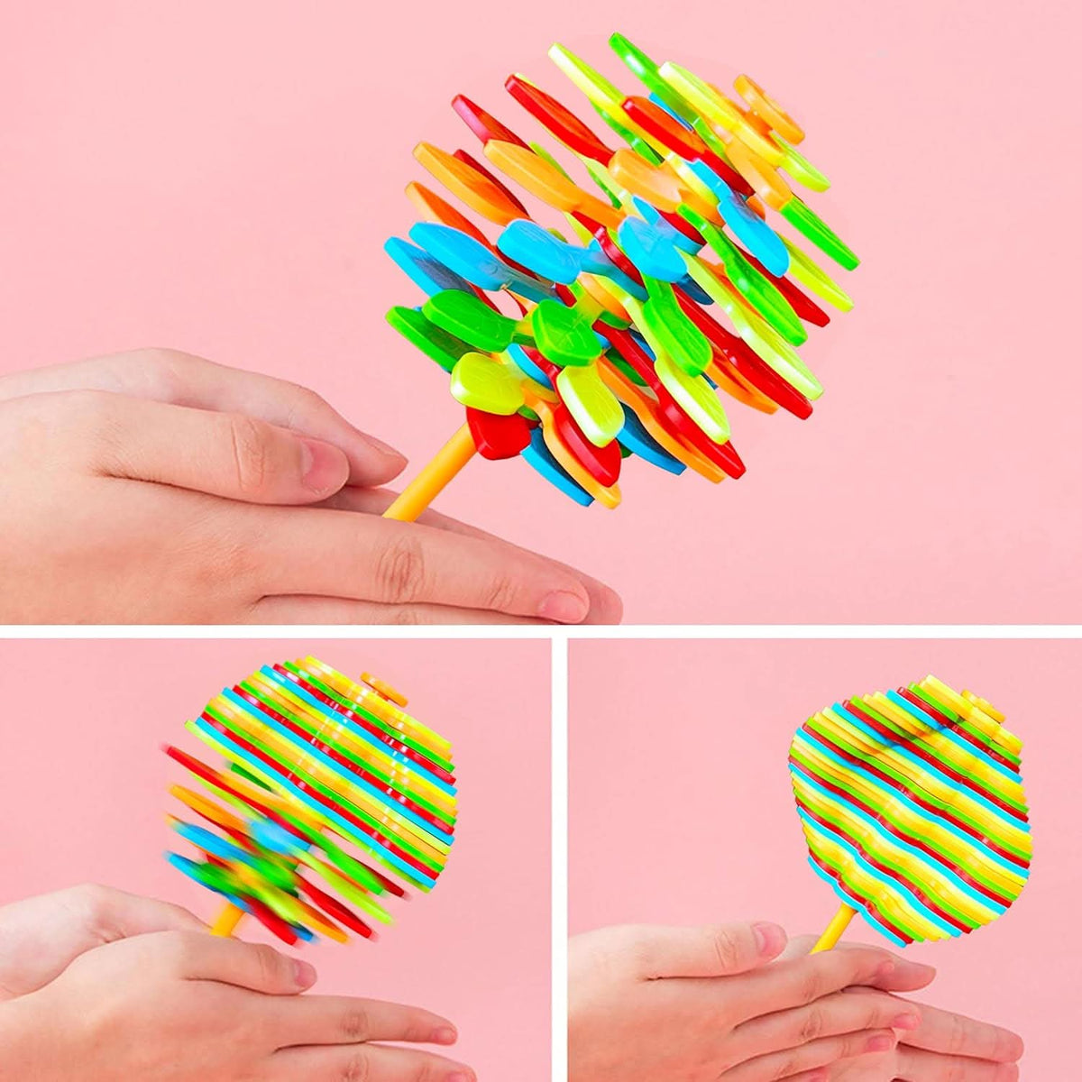 Spin Flower Candy Rotating  Spinning Toy (1 Pc) HP DD