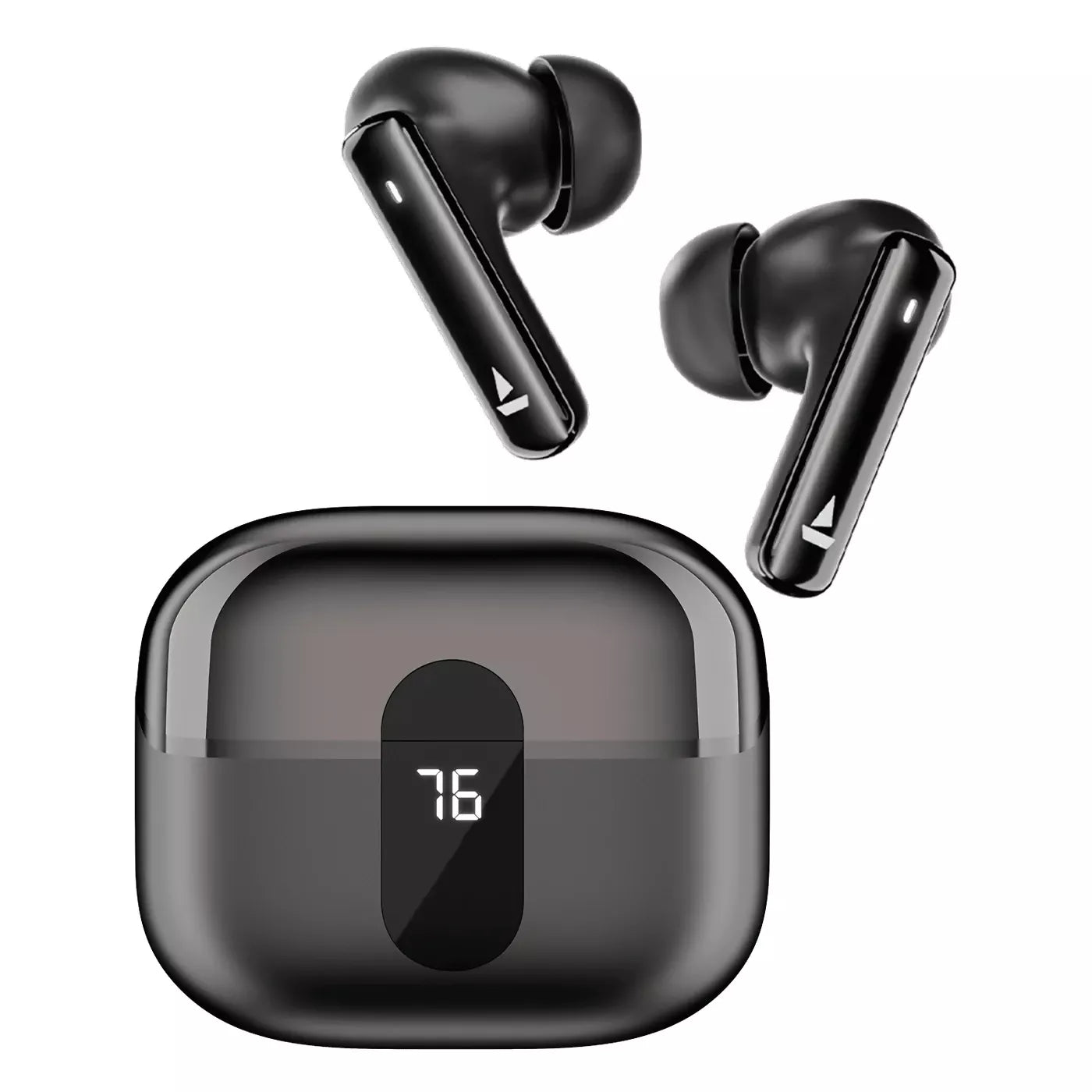 boAt Airdopes 318 Plus Bluetooth without Mic (Active Black, In the Ear)