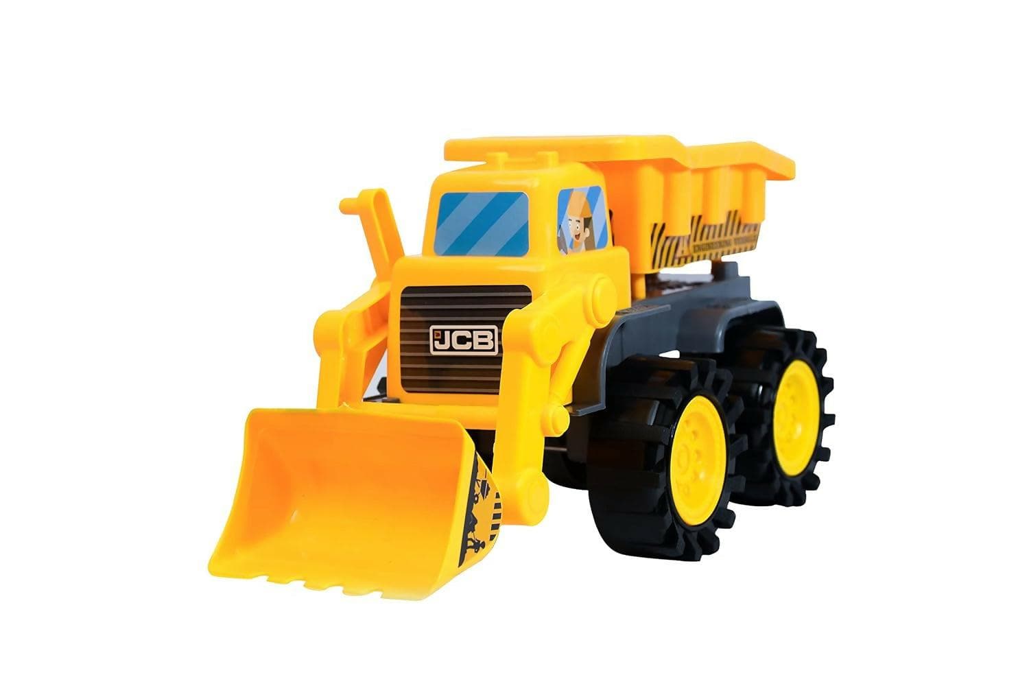 Humming Bird Toys Unbreakable Free Wheel Excavator Dumper Construction Vehicle - HalfPe