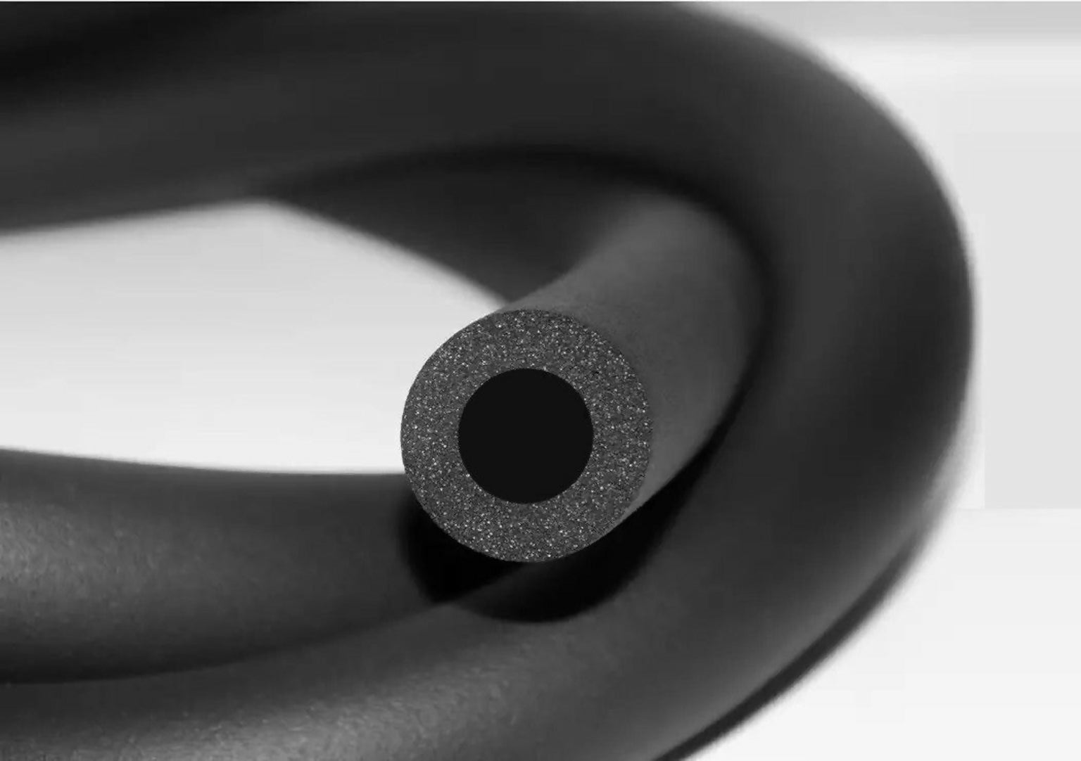 Insulation Tube for Air Conditioner Nitrile Tube Ac Tube 9mm Inner 13mm Outer 3/8 ID * 1/2 THK Hose Pipe (180 cm)