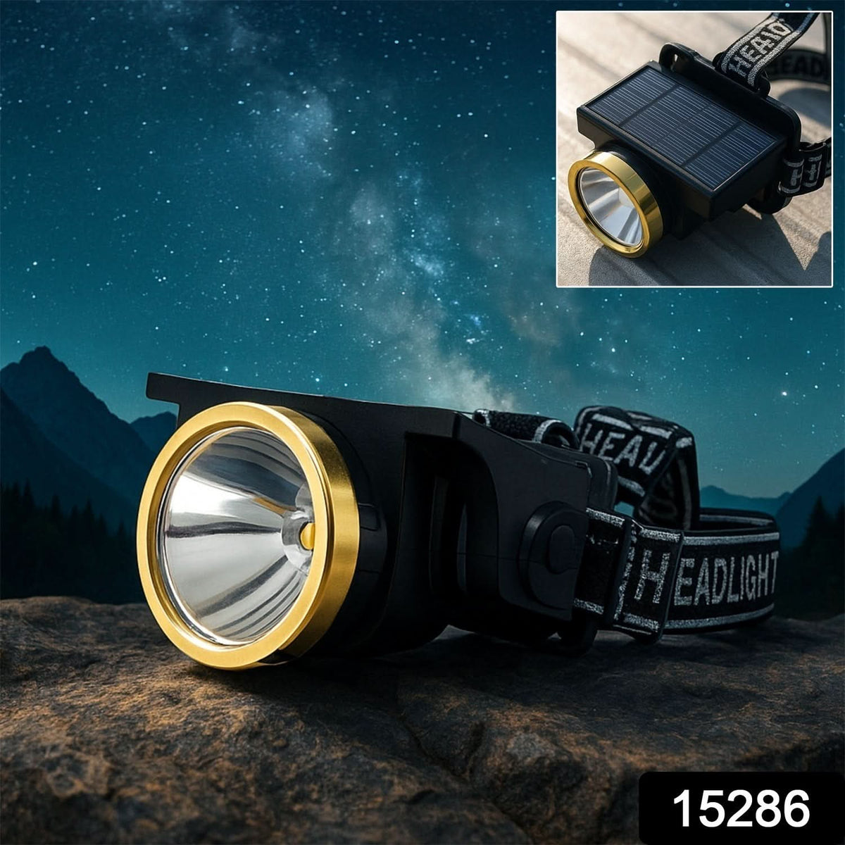 Rechargeable Solar Led Headlamp HP DD