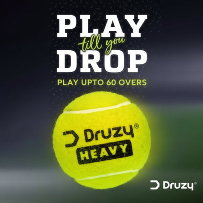 Druzy Heavy-Duty Rubber Tennis Cricket Ball with Druzy Texture HalfPe - FW -TPT