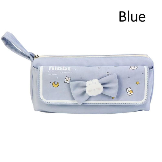 Cute Rabbit Pouch For Everyone (Blue) - HalfPe