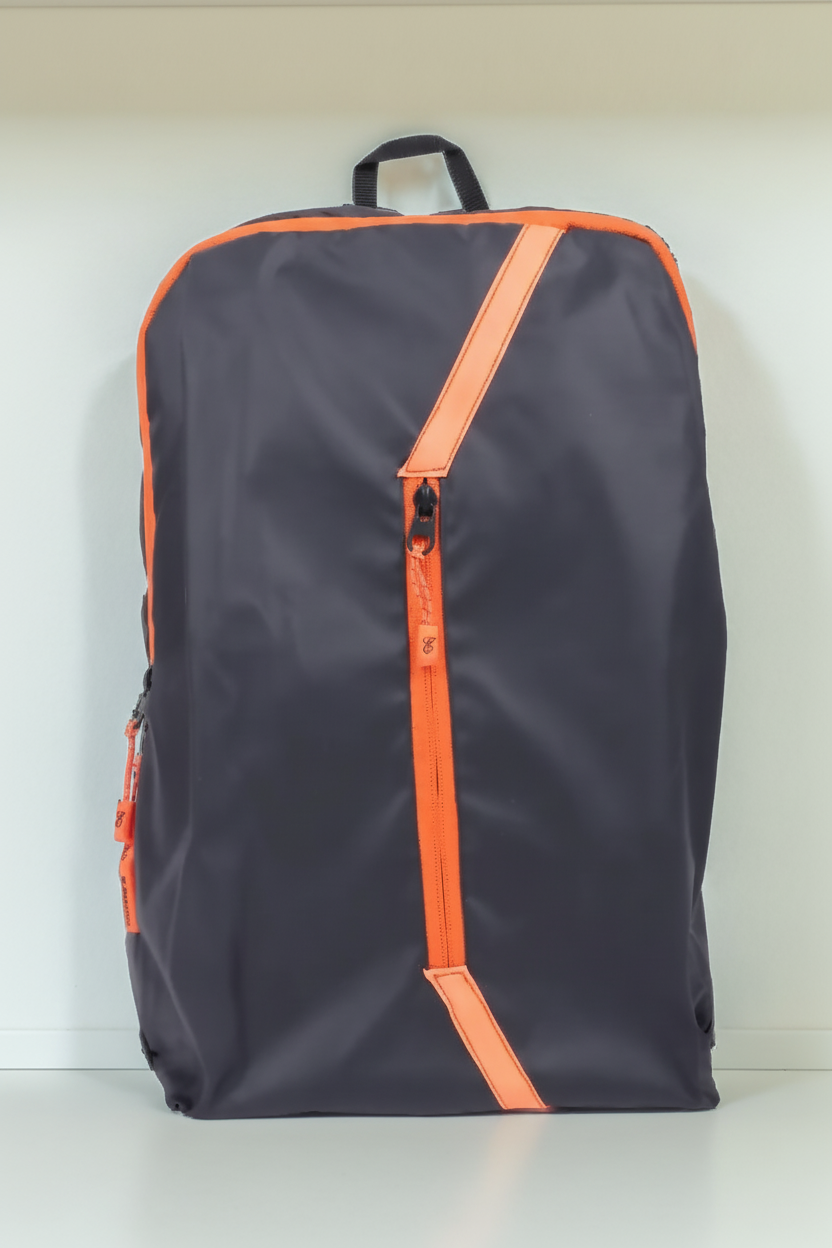 15 L Solid Casual Backpack for Unisex( Black ) SUPER