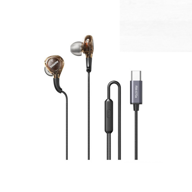 RM-670 Type C Earphone (Wire length: 1meter)