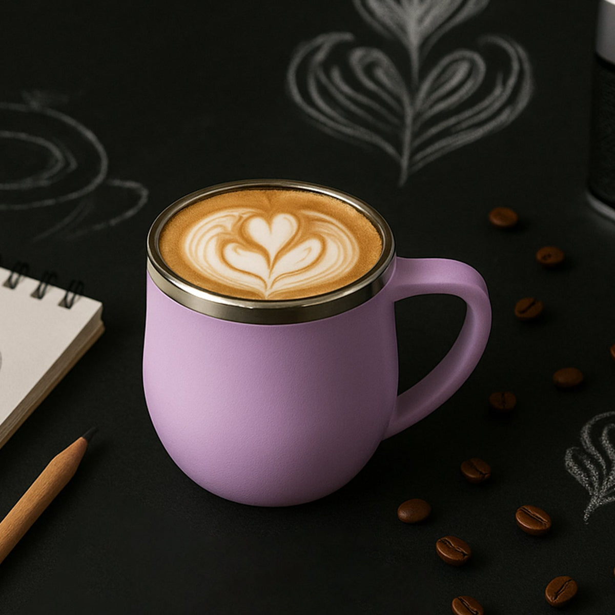 Premium Apex Chit-chat Double Wall Stainless Steel Mug Set (6pc200ml) Approx HP DD