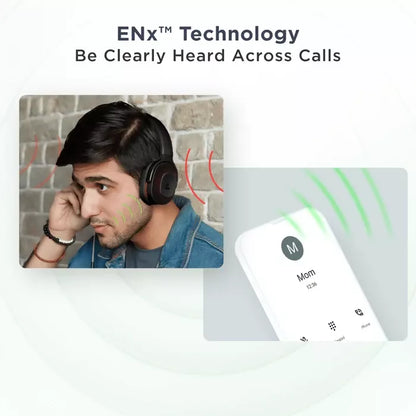 boAt Rockerz 425 Bluetooth Wireless Over Ear Headphones with Mic Signature Sound,  Bluetooth V5.2 (Multicolor)