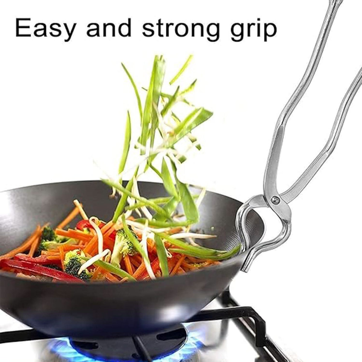 Apex Full Round Sansi  Heavy-duty Stainless Steel Pakkad  Strong Grip (1 Pc) HP DD