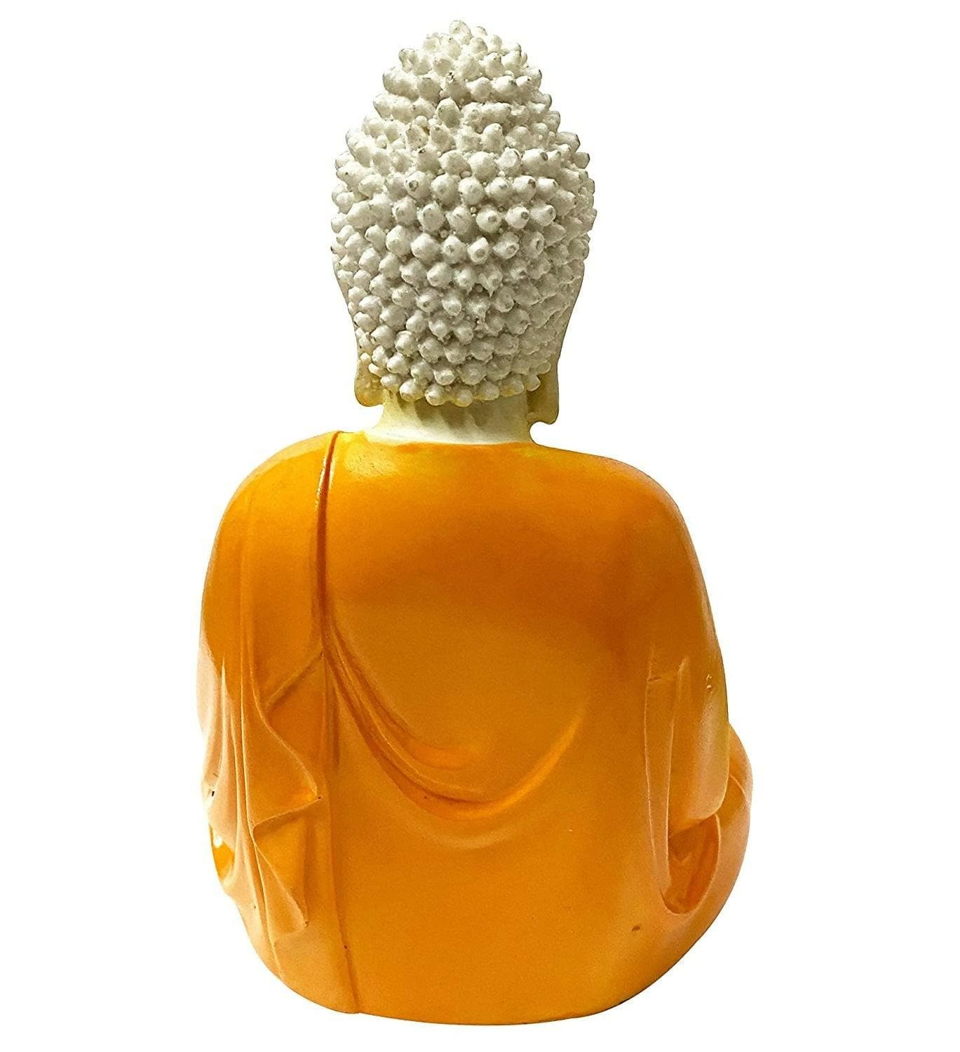 Handcrafted Polyresin Sitting Meditation Dhyan Buddha Statue Showpiece - HalfPe