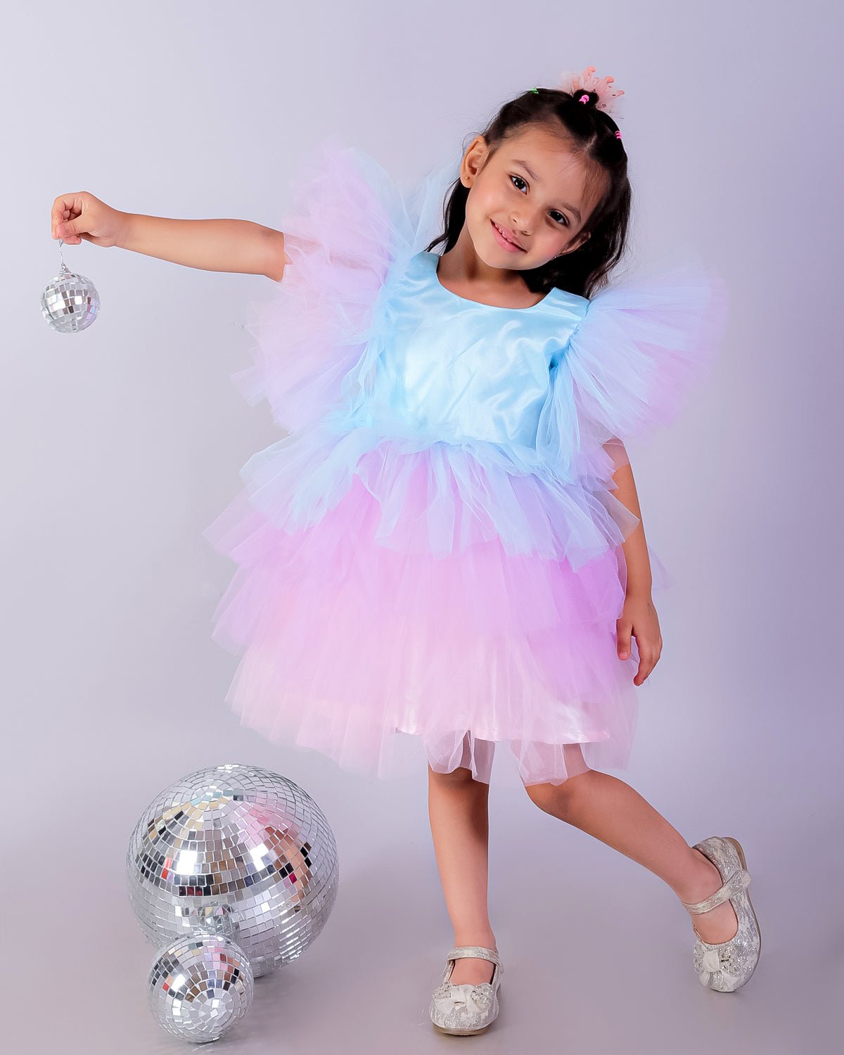 VIBGYOR Dream Girls Tulle Dress