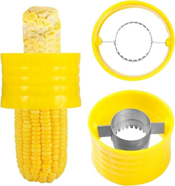 Cob Corn Stainless Steel Thresher for Removing Kernels from Fresh Corn 1pc - HalfPe