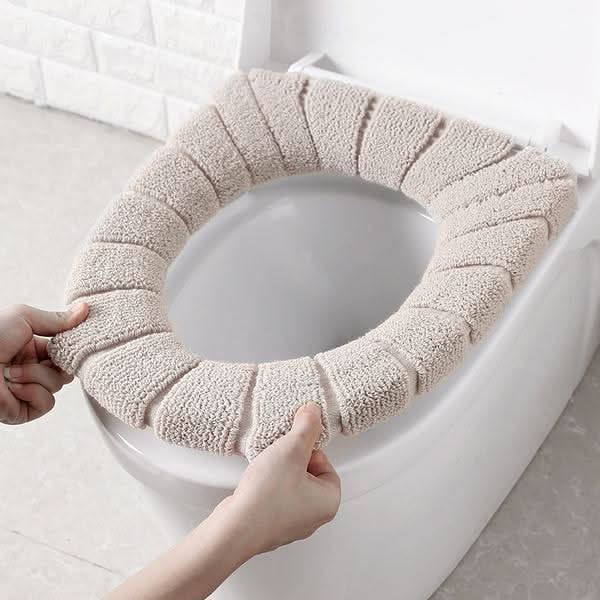 Winter Comfortable Soft Toilet Seat Mat Cover Pad Cushion Plush