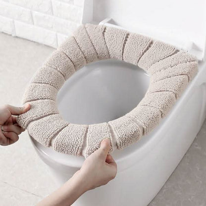 Winter Comfortable Soft Toilet Seat Mat Cover Pad Cushion Plush