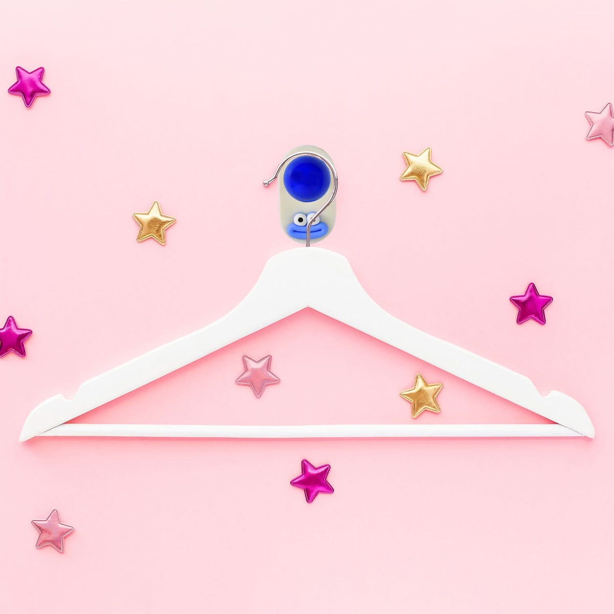 Cartoon Colorful Hooks Simple Ball Shape Hook Self-adhesive (1 Pc) HP DD