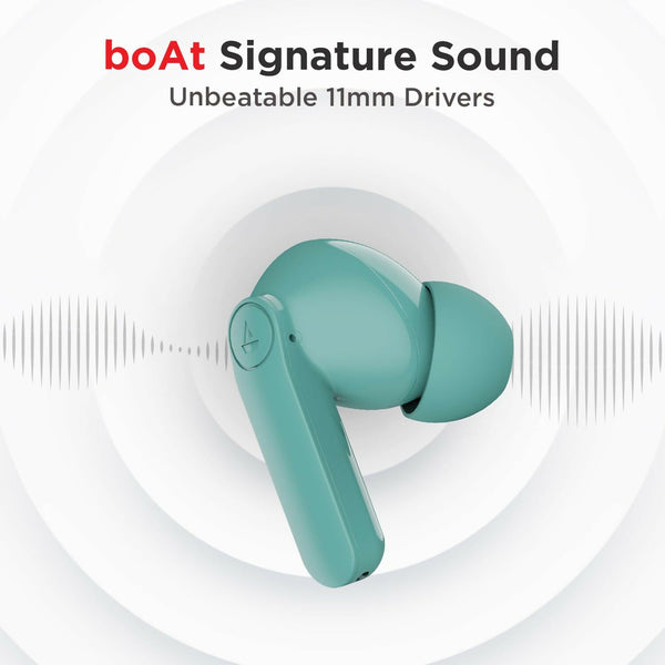 Boat Airdopes 138 Pro TWS in Ear Earbuds with 11mm Drivers, 45 Hours Playback, ASAP Charge & Quad Mic ENx(Mint Cascade) Dreams Gadgets 2
