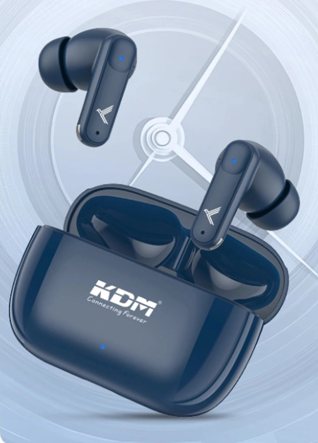 KDM RoyalPods W2 Wireless Bluetooth 6.0 Headphones with 6-Mic ENC & Smart Voice Assistant – multi colour Dreams Gadgets