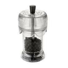 Miracle Acrylic Pepper Grinder (Pack of 1, Silver) - HalfPe