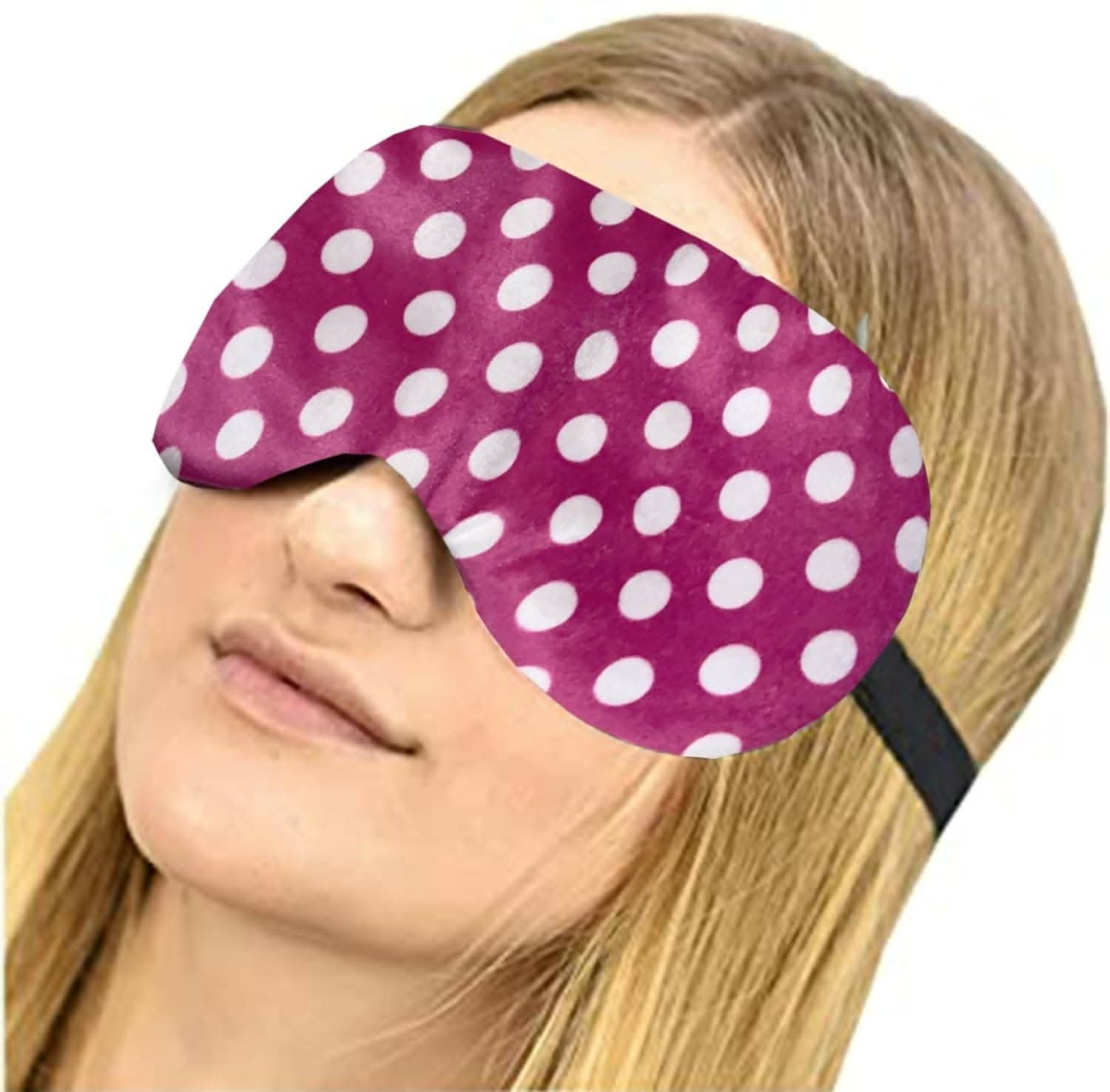 Lushomes Sleep Eyemasks-Single Pc Soft and Comfortable Night Eye Mask for Men &Women, Eye Blinder for Travel/Sleeping/Shift Work - HalfPe