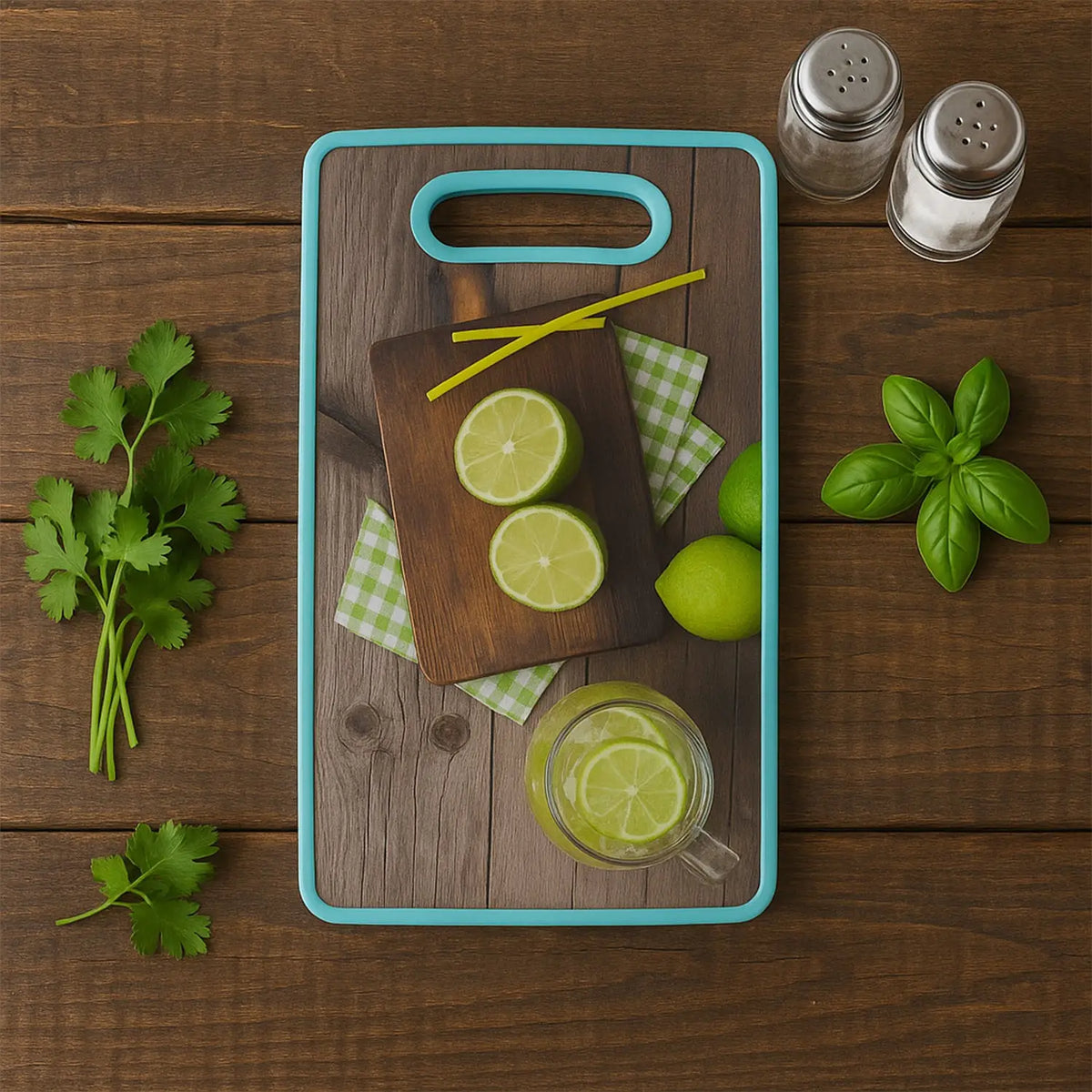 Premium Multipurpose Cutting Board with Handle Durable Kitchen Chopping Board (1 Pc  36x23 Cm) HP DD
