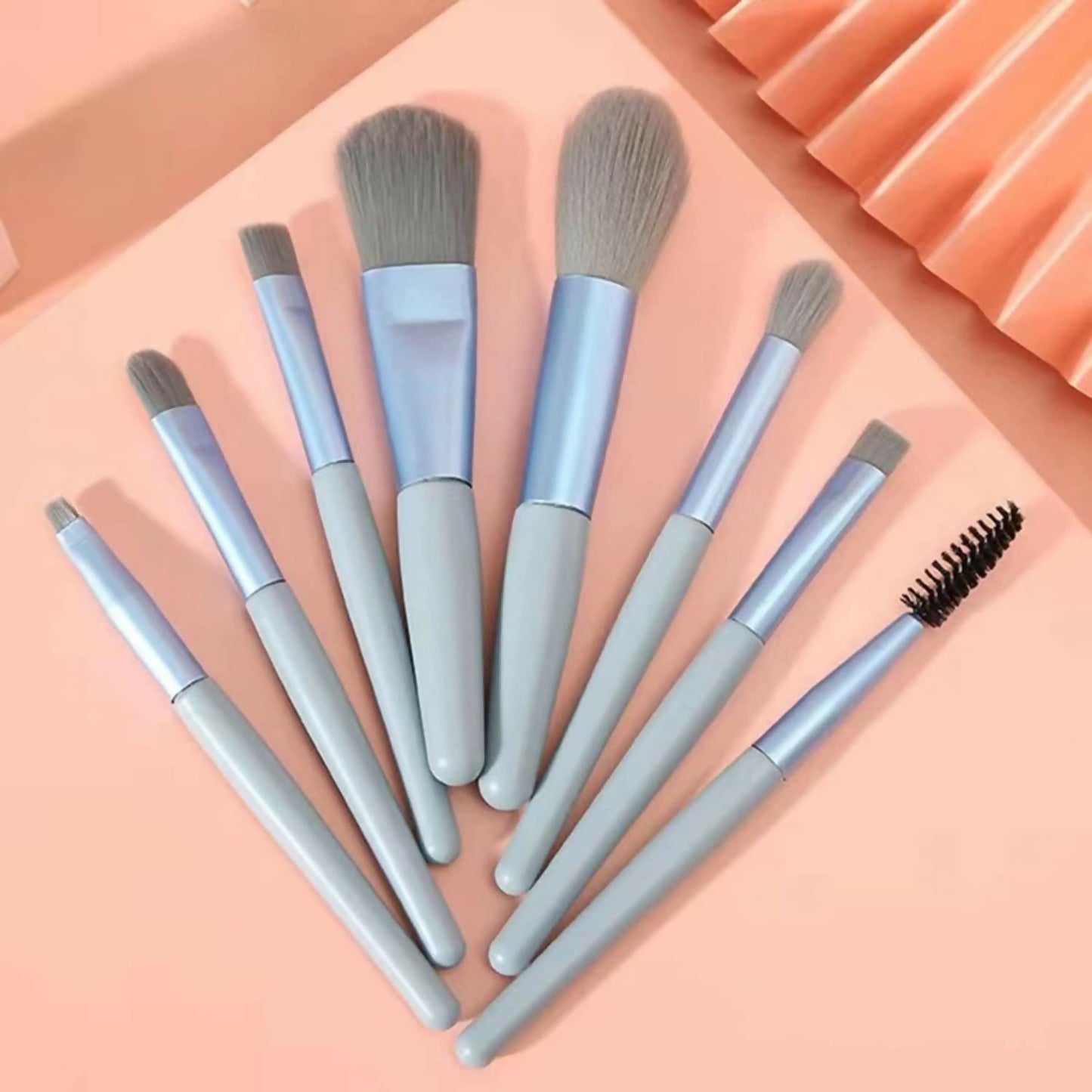 WK-Makeup Brush set 8 pcs(Blue)