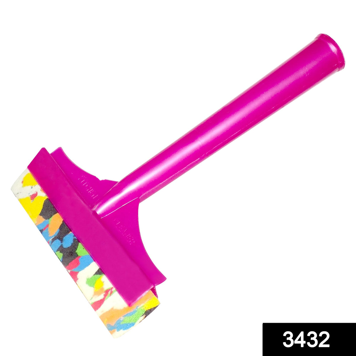 Premium Quality Foam Plastic Handle Bathroom Floor Cleaning Wiper HP DD