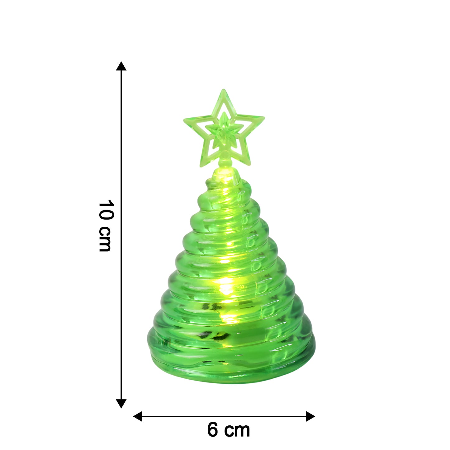 Premium Led Spiral Christmas Tree Decorative Night Lamp Set