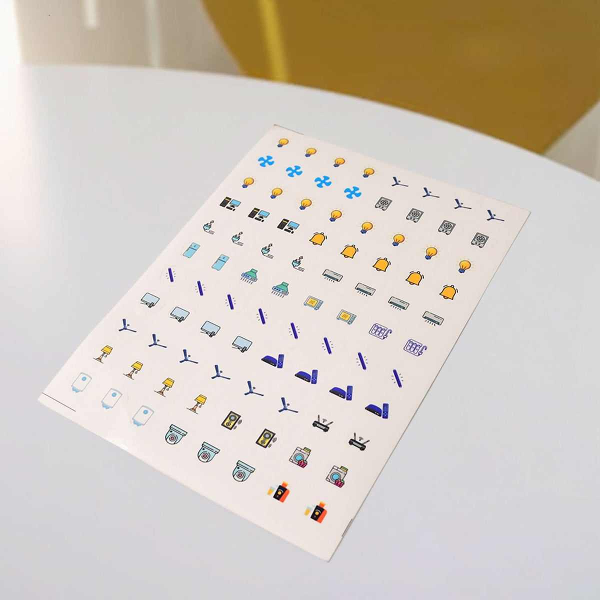 Smart Switch Icon Sticker Sheet (1 Sheet 88 Icons) HP DD