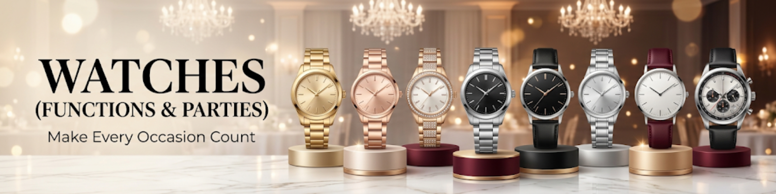 WATCHES (FUNCTIONS & PARTIES) - OLD