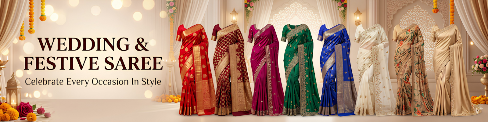 Wedding & Festive Saree Edit