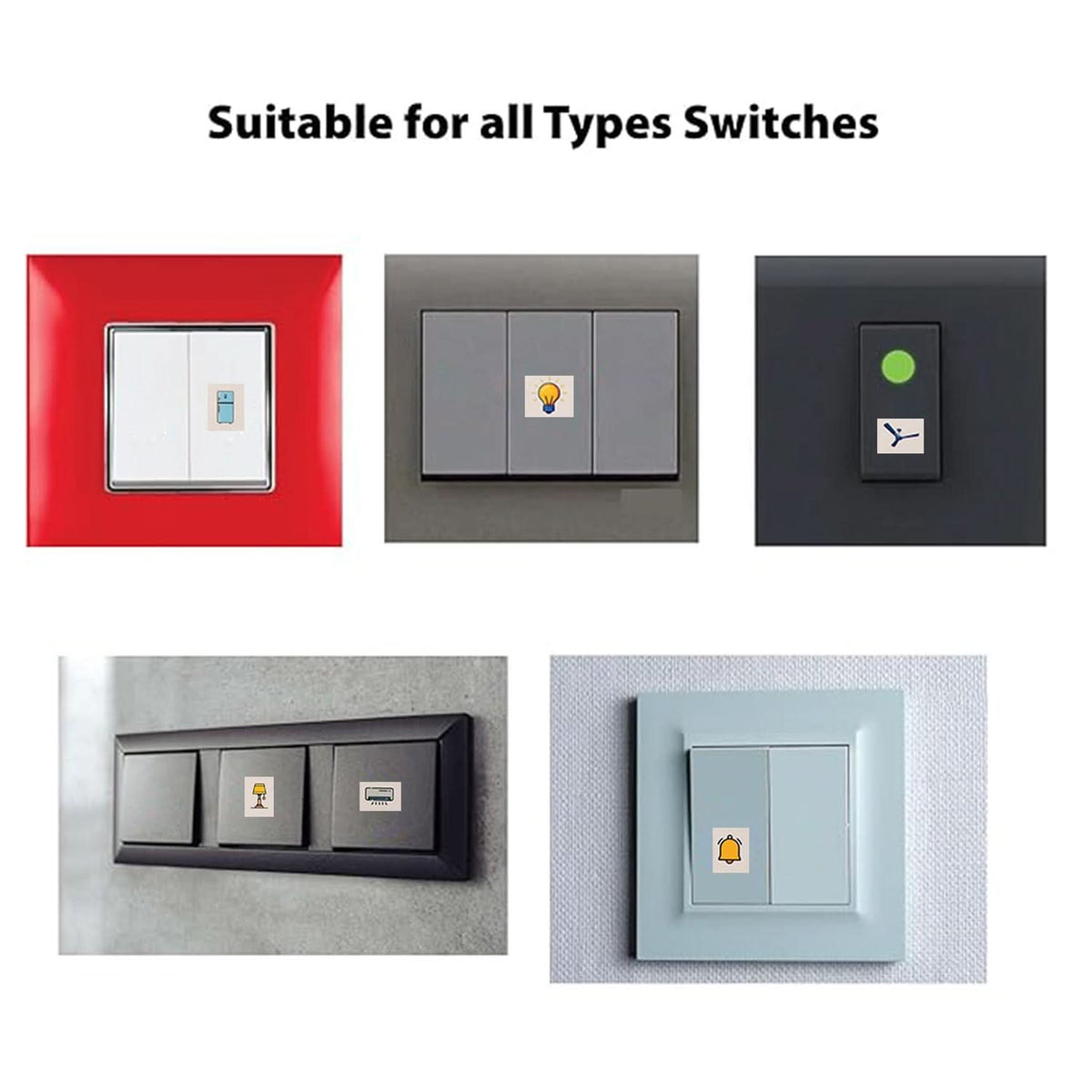 Smart Switch Icon Sticker Sheet (1 Sheet 88 Icons) HP DD