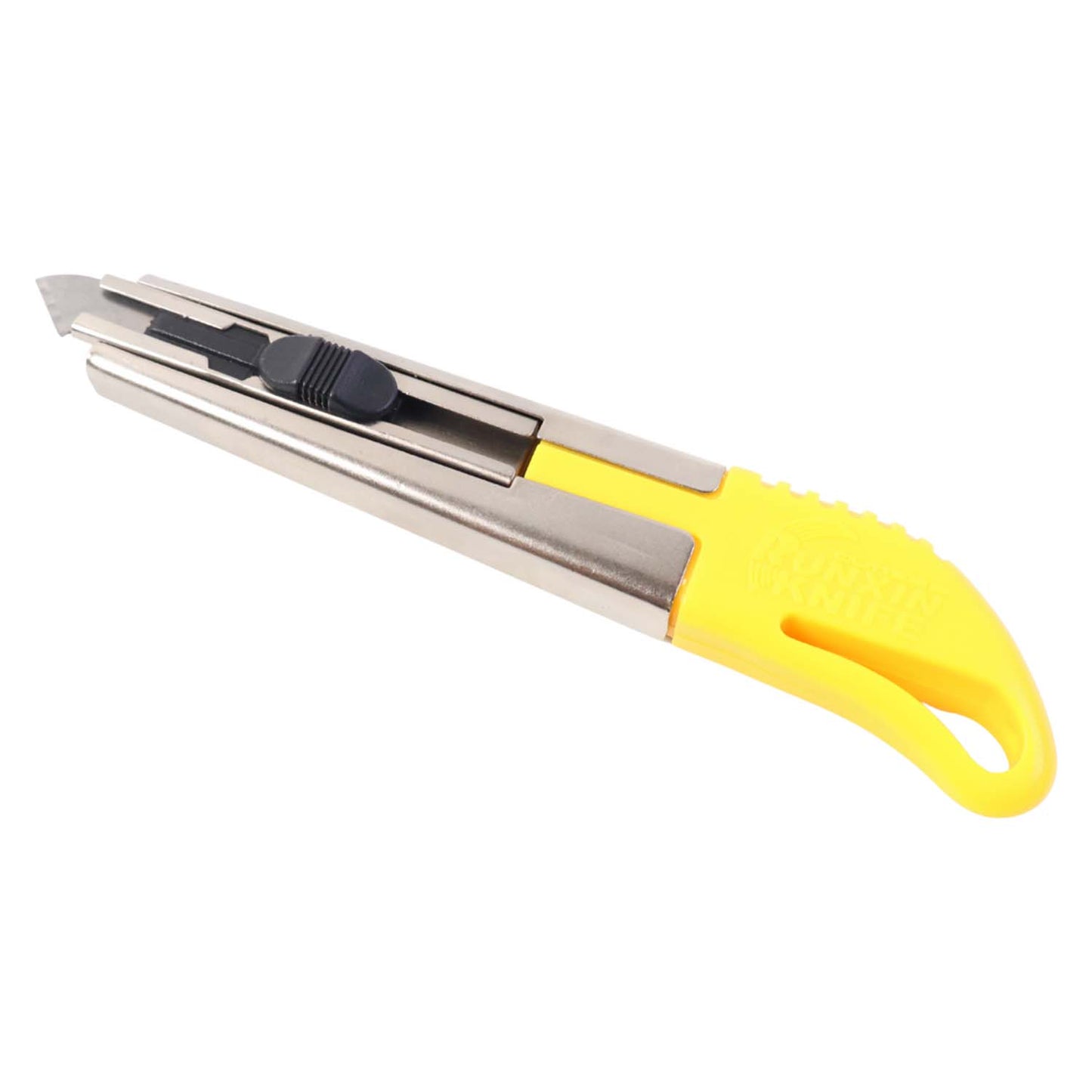 Heavy-duty Stainless Steel Body Utility Cutter Knife (1 Pc  With 2 Extra Blade)