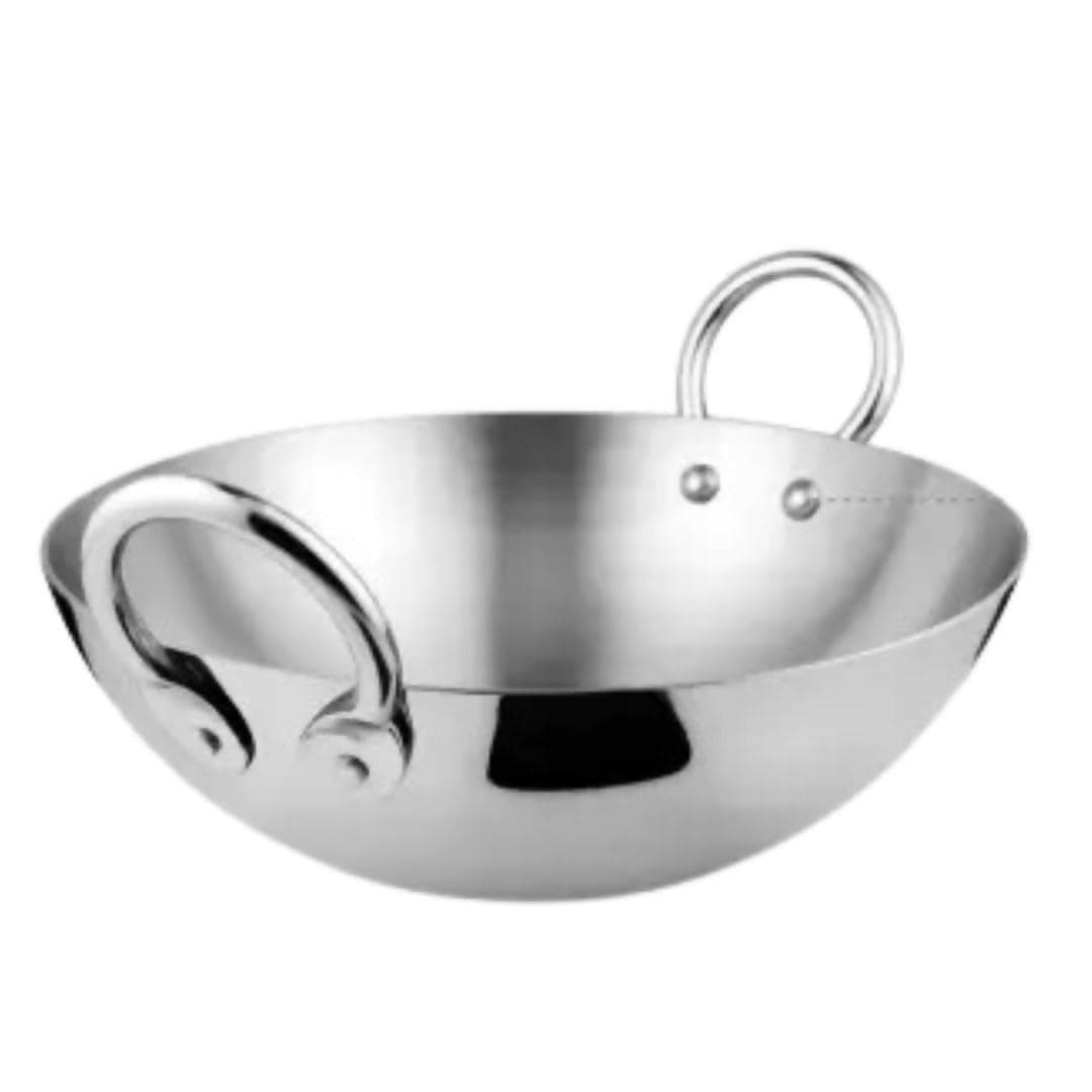 SHINI LIFESTYLE Cooking Kadhai (capacity: 1L, Diameter: 25cm) - HalfPe