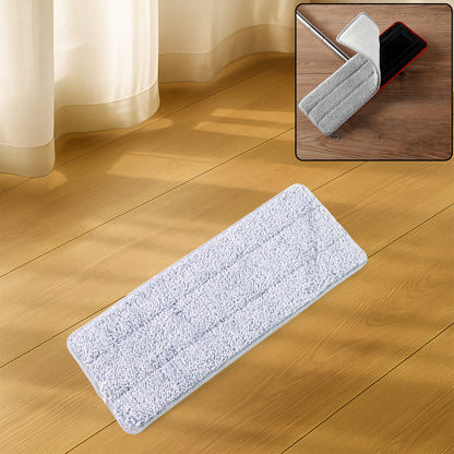 Reusable Microfiber Mop Pad Replacement for Flat Spray Mop, Washable Cleaning Pad for Wet and Dry Floor Cleaning,(1 Pc)