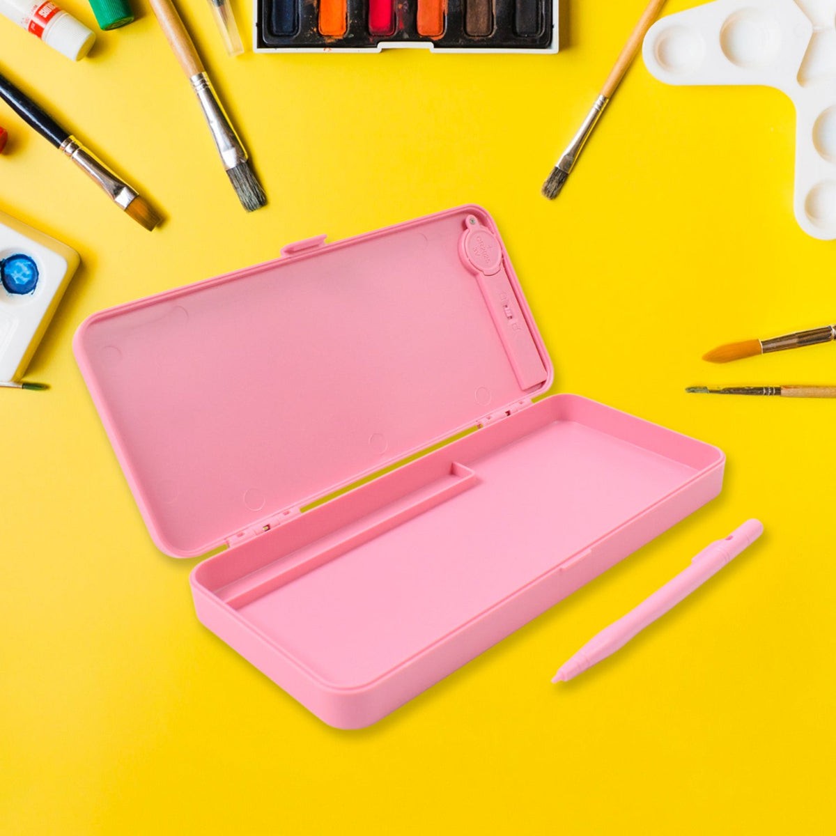 Led Drawing Pen Case with Kids Electronic Magic Slate Drawing Doodle Rough Digital Pad with Pen Graphic Tab Smart Notepa (1 Pc) HP DD
