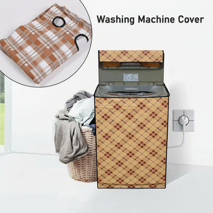 Water-resistant Washing Machine Cover For Top-load Models  Dustproof Protective Sleeve with Easy-Access Lid Flap, (1 Pc)