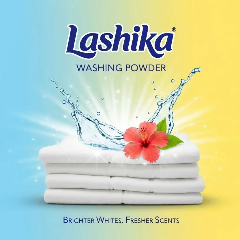 Lashika JCW Active Wash Detergent Powder – Powerful Cleaning for Machine & Bucket Wash Mahathi Enterprises