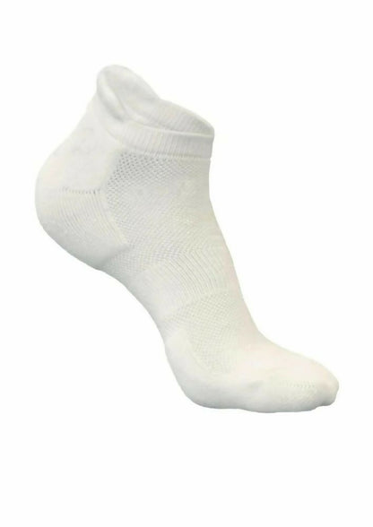 The Earth Trading Bamboo Fiber Unisex Ankle Socks (Odour Free) - white