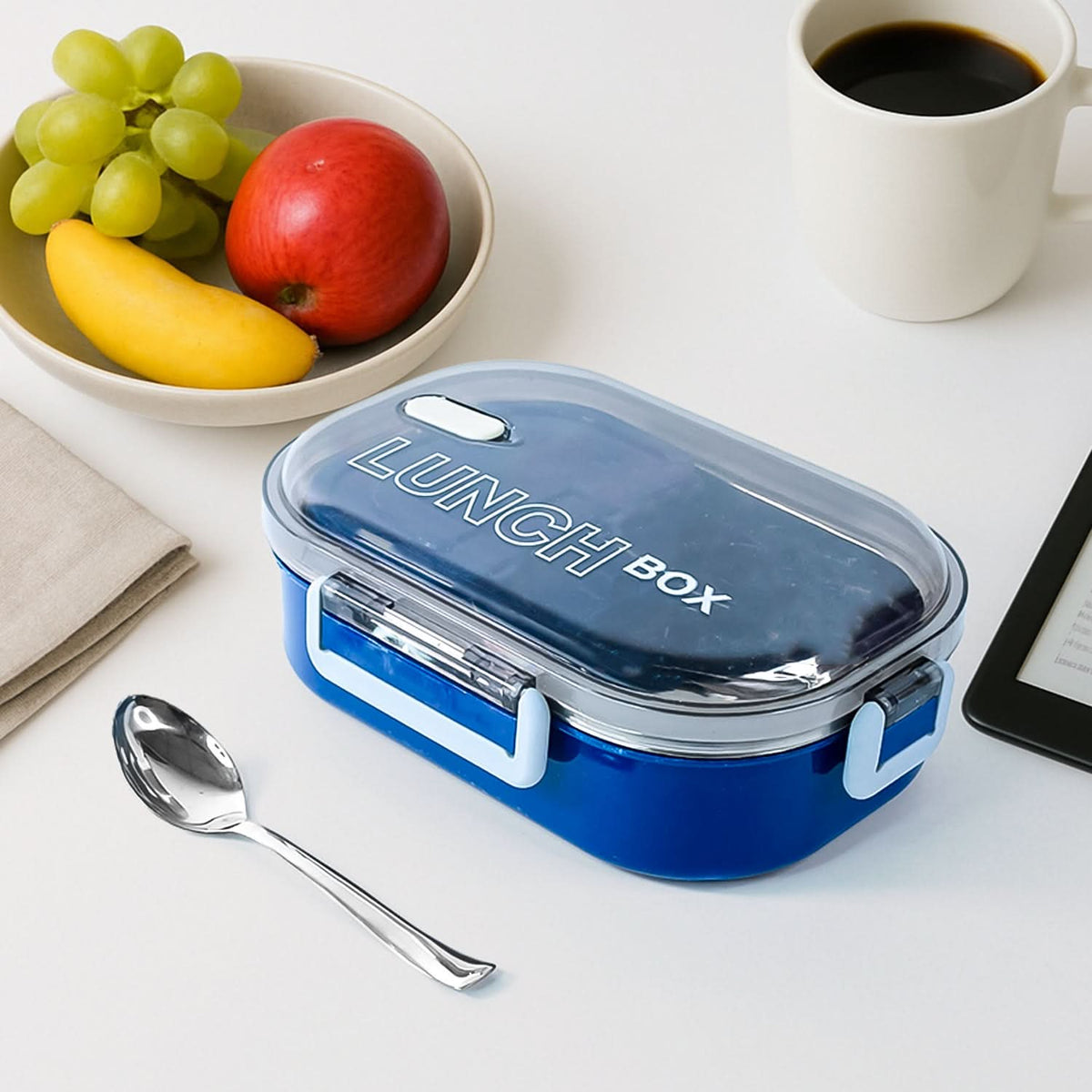 Home Chef Premium Airtight Steel Lunch Box – Durable & Leakproof HP DD