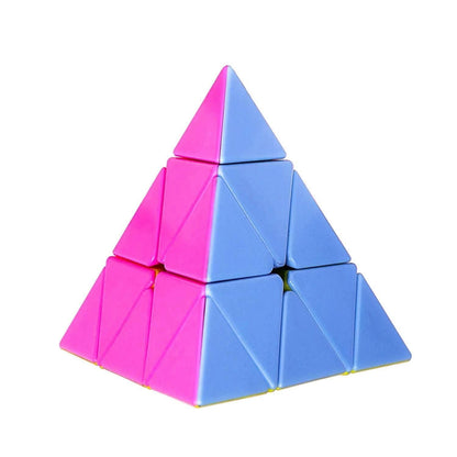 Stickerless Pyramid Cube 3x3 Pyraminx - HalfPe