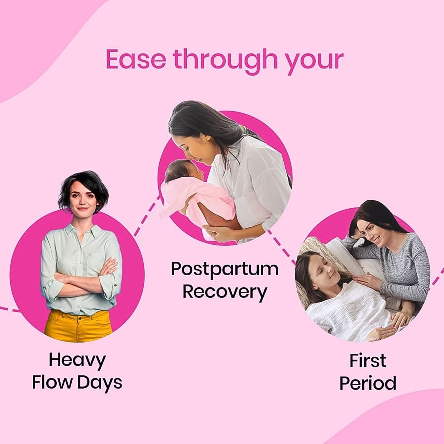 Blue Lady Extra Long Sanitary Pads with Wings – 280mm, 40-Pack