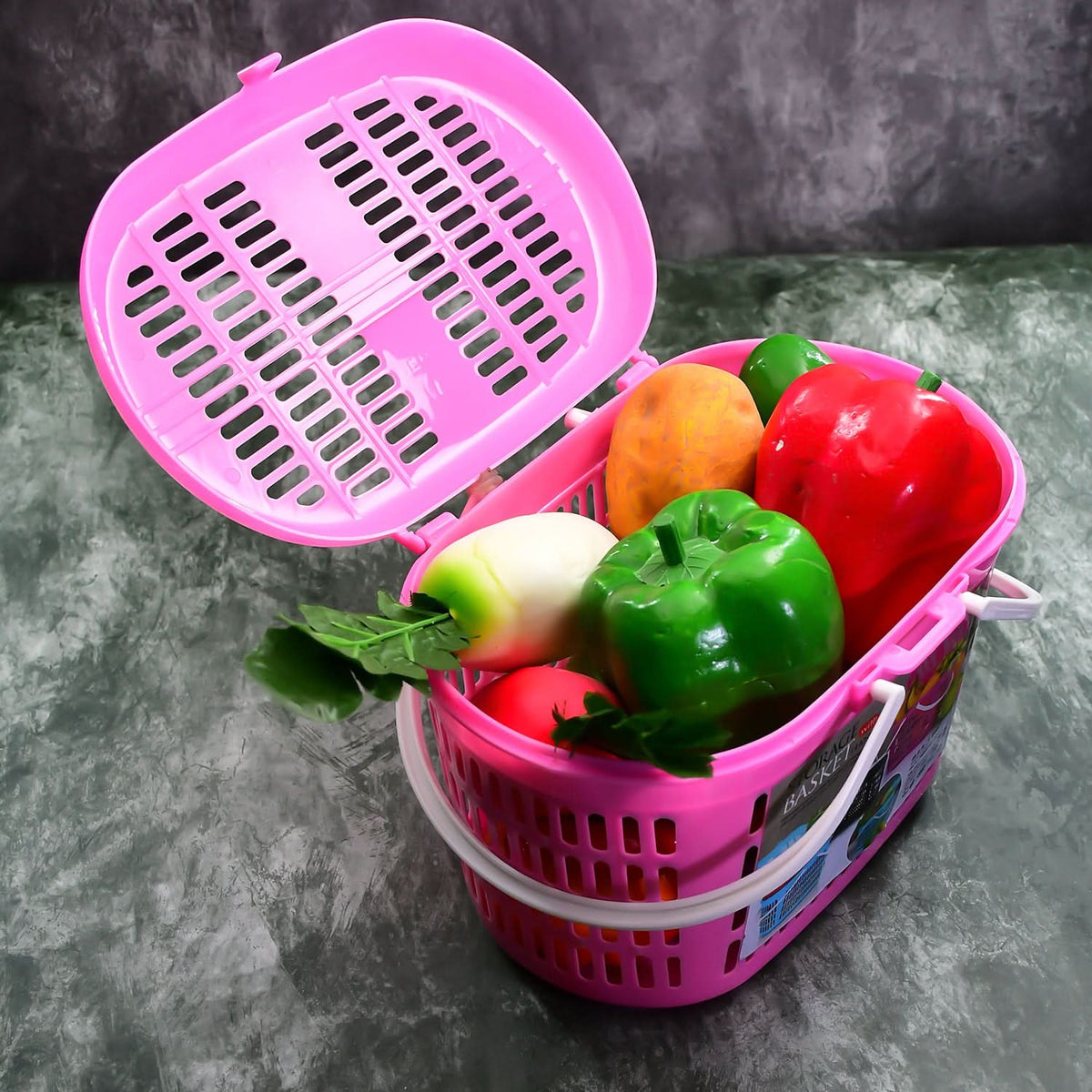 Multipurpose Small Storage Basket – Multi-Utility Picnic & Home Organizer HP DD