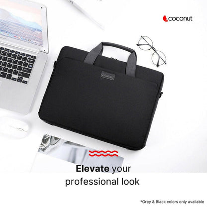 Armor Laptop Bag | Black | 14inch - HalfPe