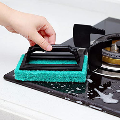 Tile Cleaning Multipurpose Scrubber Brush With Handle
